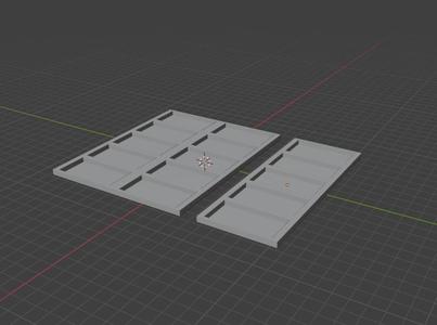 25mmx50mm-30mmx60mm Cavalry Movement Tray x5 x10