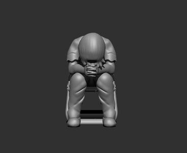 Shinji Chair- Iconic Anime Scene