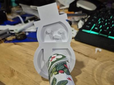 Napkin Holder Snowman