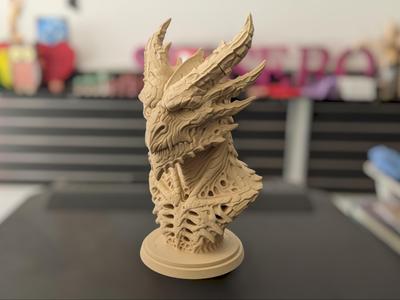 Necrotic Dragon Bust