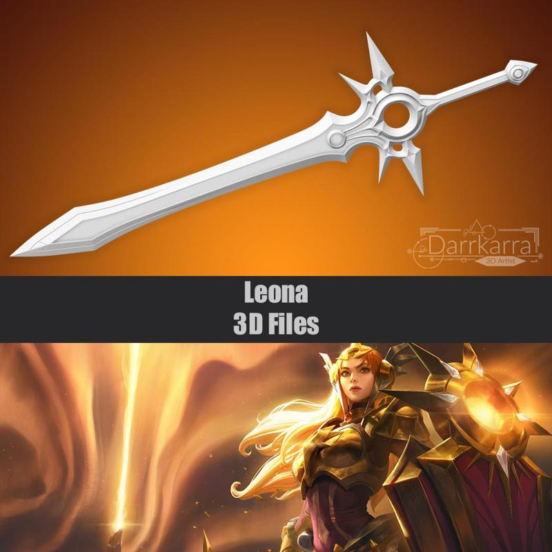 Leona Wild Rift League of Legends Wild Rift STL file