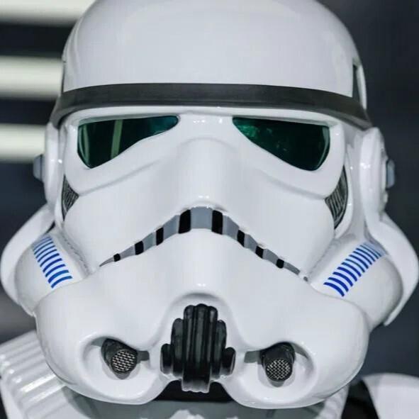 Star Wars Full Scale Stormtrooper Helmet | 3D Printable STL File | Star Wars Cosplay Prop | Stormtrooper Armor Replica