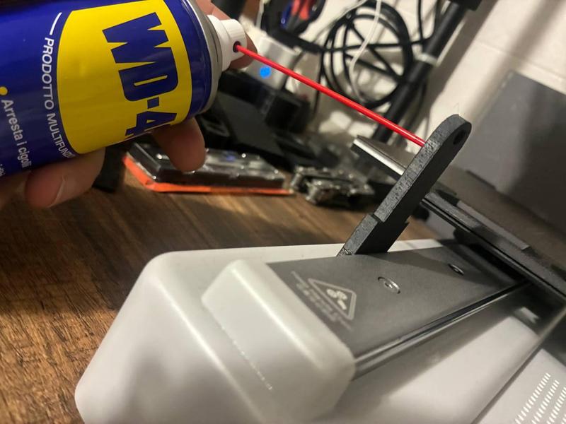 WD40 Applicator Y-axis lubrication A1 Mini