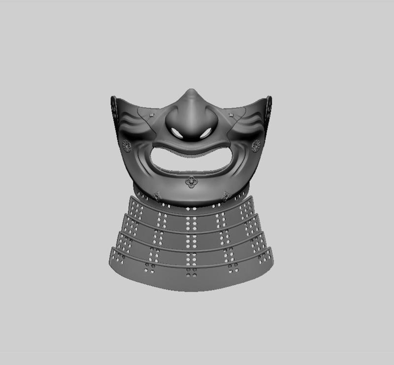 Ressei Menpo and sugake odoshi