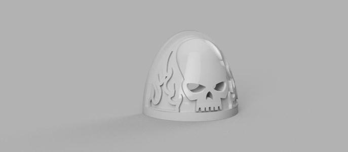 Shoulder pads of the Damned