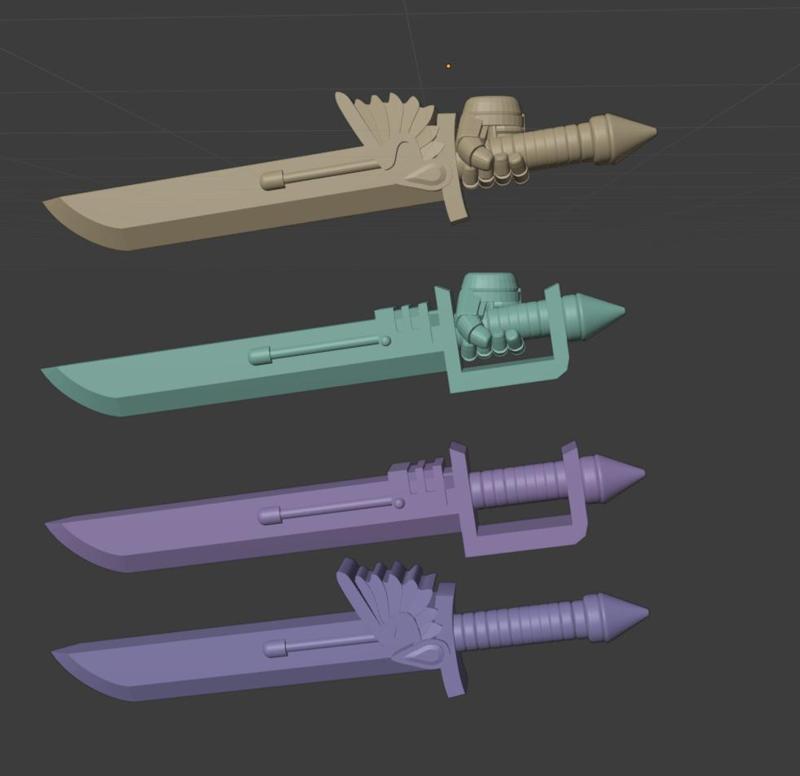 Power Sword variants