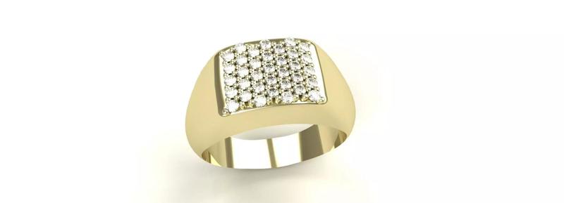 Diamond Mens Ring Size 11 Gold Silver Platinum Luxury Jewelry