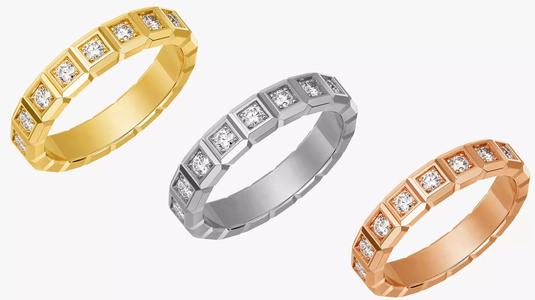 Diamond ICE Cube Band Ring