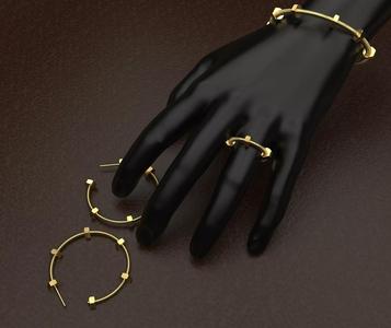 Set Ecrou de Cartie 3D Model Collection