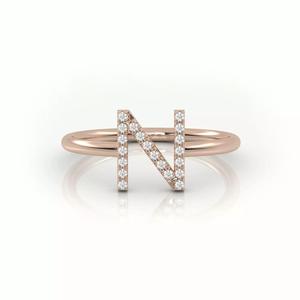 Initial N ring size 54 with professional renderings