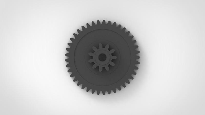 gear remplacement for heater air door actuator acdelco 15-74122