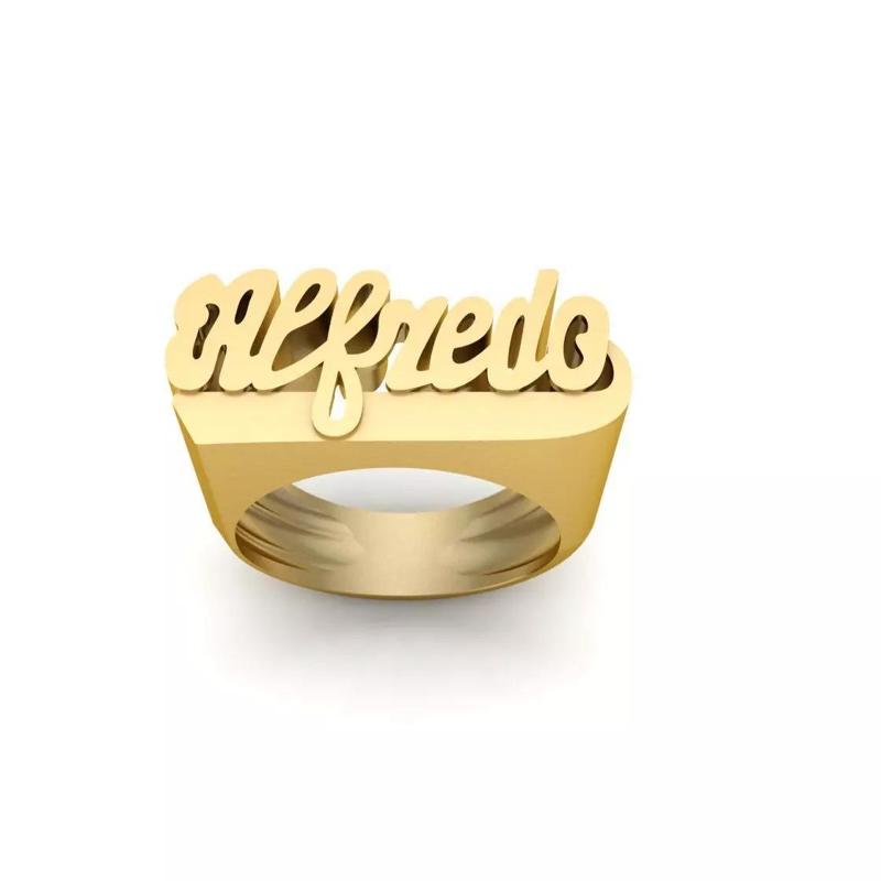 hip hop name ring- alfredo