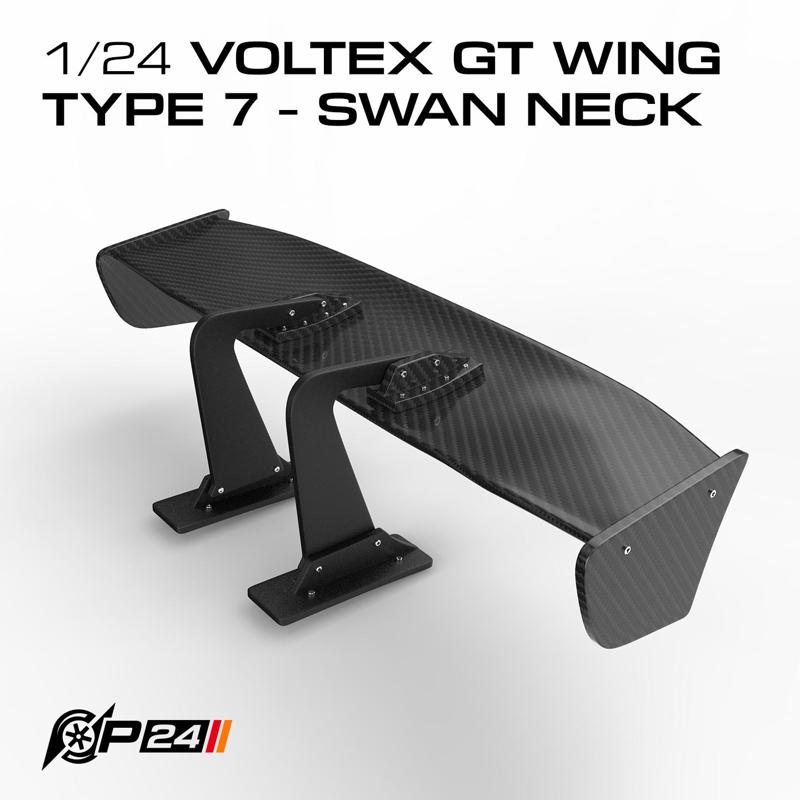 1/24 Voltex GT Wing Type 7 - Swan Neck