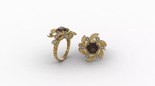Indain style ring 375