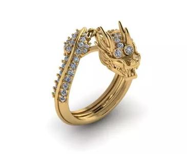 jewelry dragon 3 d