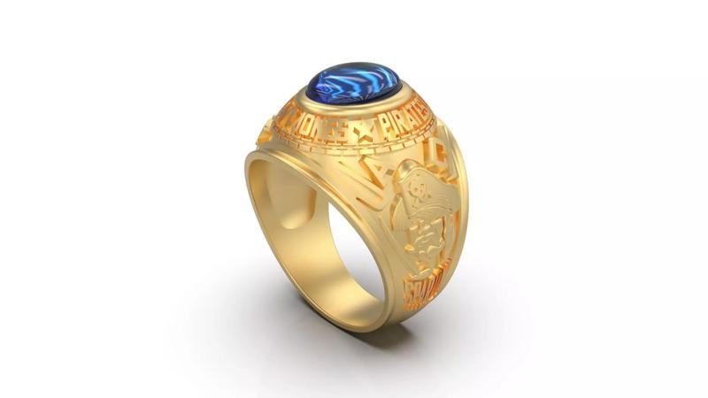 Davy Jones Pirates of the Caribbean Man Ring