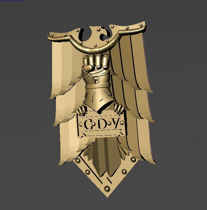 Poluxian Shield for Big Fisty Space Guy