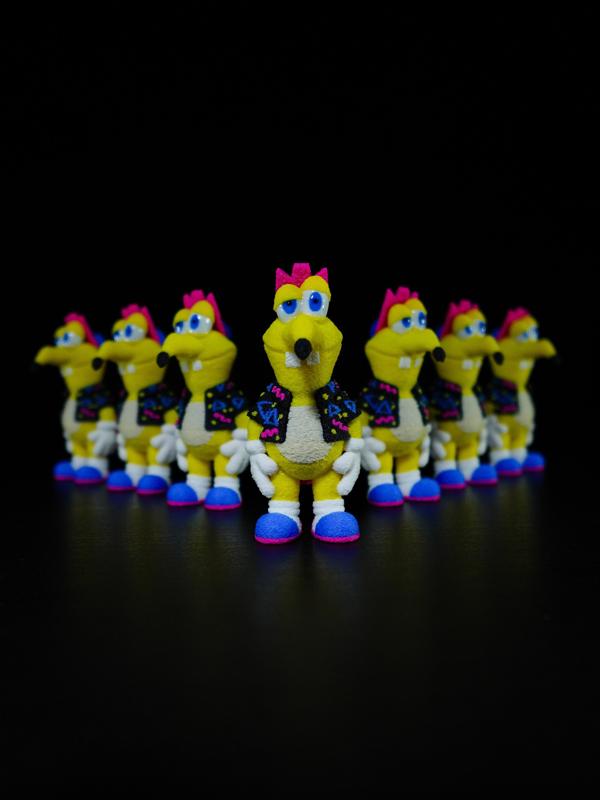 GWIMBLY - Smiling Friends Inspired Keychain