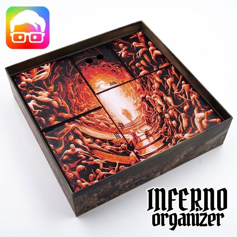 INFERNO BOARD GAME INSERTS / ORGANIZER BY AM-MEDIA [TABLETOP BOARD GAME ACCESSORIES 2649731]