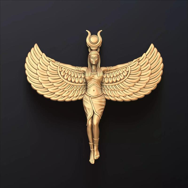 Isis Egyptian Goddess Pendant
