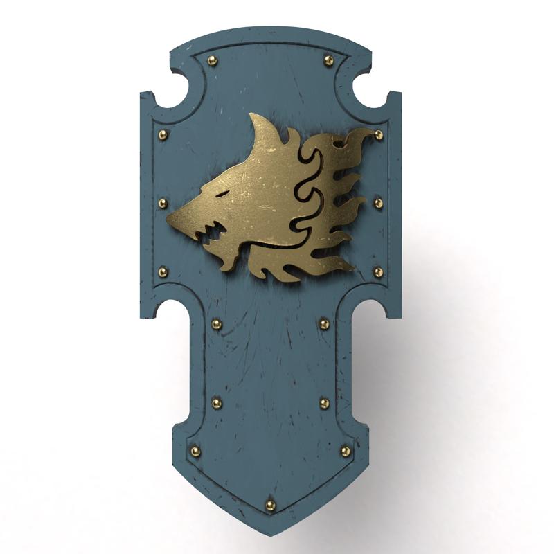 Space Wolves Grimbloods power shield