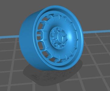 Mercedes Classic Barok Wheels 1/18 1/24