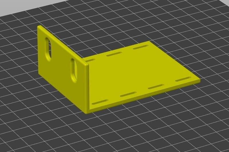 19" rack holder for power supply unit