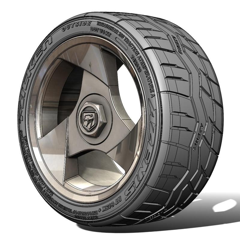 Dodge Viper II 1995-2002 rims set