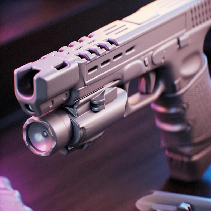 Glock 17 - Escape from Tarkov Fan Art - Stalker