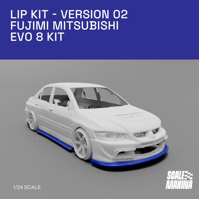 Mitsubishi Lancer Evolution 8 - Lip Kit Version 02