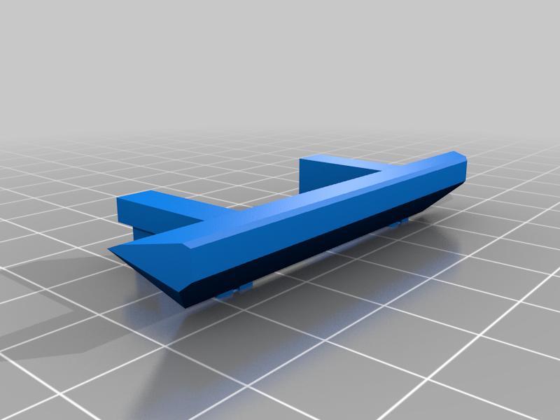 Axial SCX24 Rear Bumper custom Betty body