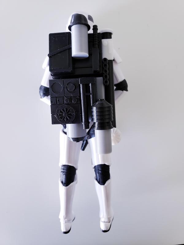 Star Wars Black Series - Sandtrooper backpack kit
