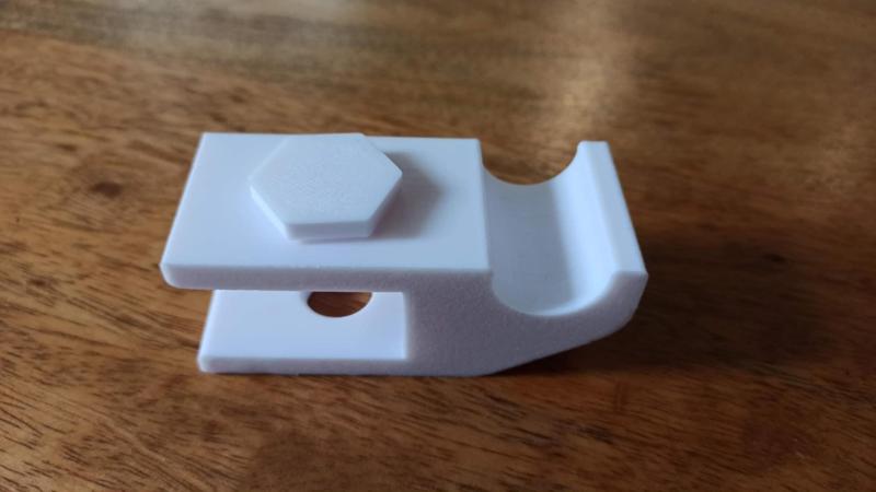 Curtain brackets for IKEA wardrobes