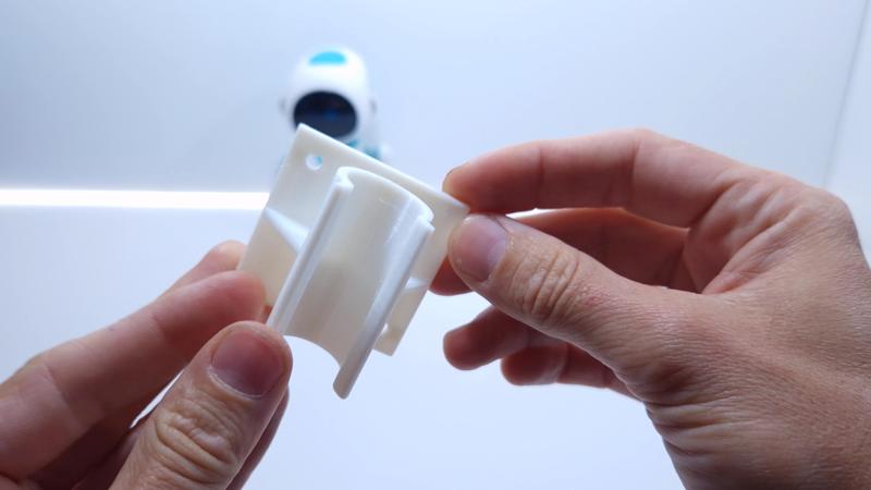 3D printed broom hanger