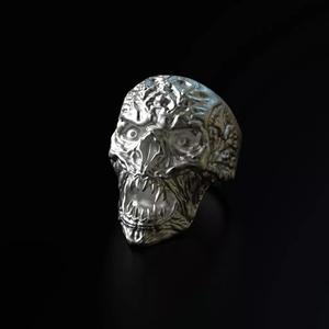 Ring Skull Vampire STL OBJ