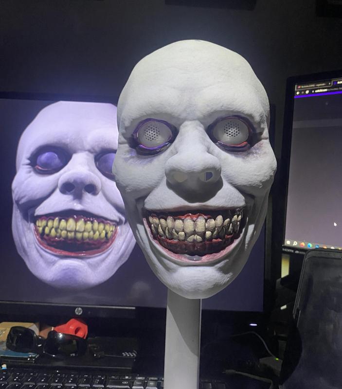 Embody the Mystery and Terror with our 3D Terrifying Spirit Mask!