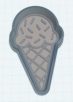 Ice Cream Cookie Cutter
