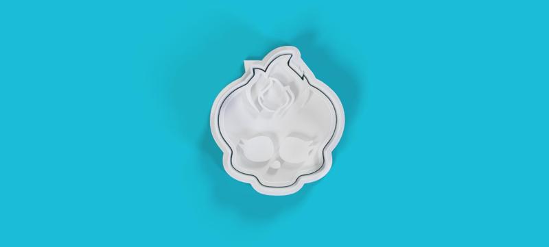 Monster High Fire Cookie Cutter