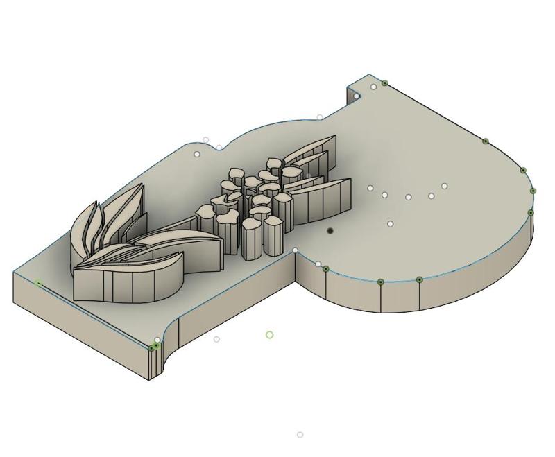 Cookie Cutter Stamp - Flower P