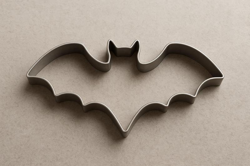 Bat Cookie Cutter – Spooky Halloween Baking & Fondant Tool