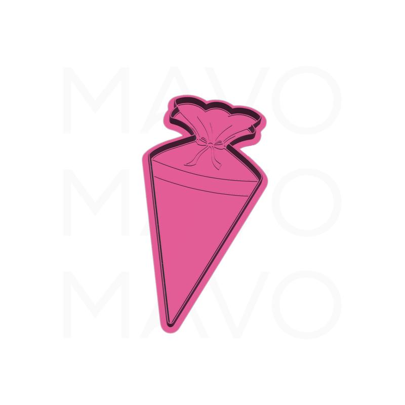 STL school cone cookie cutter