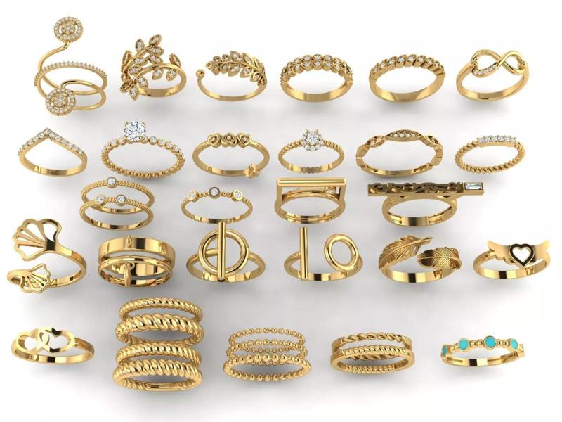 A collection of lightweight and minimal rings 2