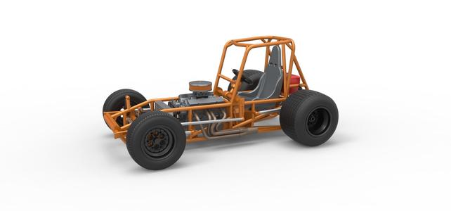 Vintage Sprint car Base Version 2 Scale 1:25