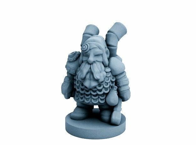 Dwarfclan Tinkerer (18mm scale)