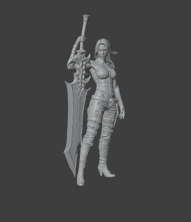 Figure Devil May Cry Concept Art Trish (Enhanced Design)