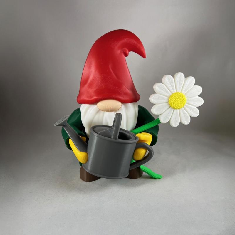 Build a Gnome – Modular STL Seasonal Decorative Gnome Base