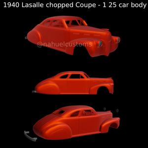 1940 Lasalle chopped Coupe - 1 25 car body