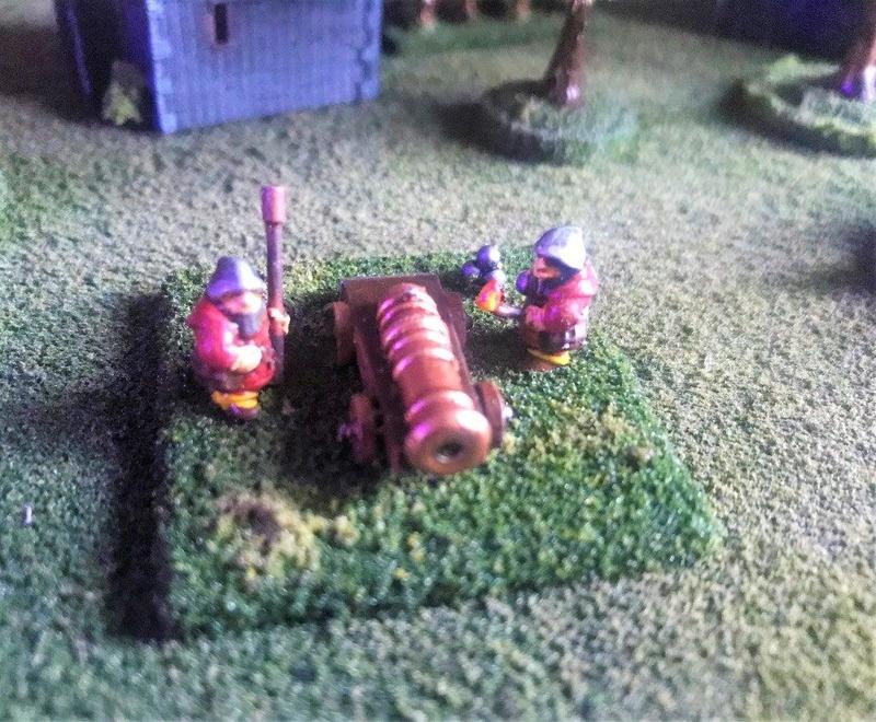 Dwarf Cannon Crew - HotT 15mm & 28mm