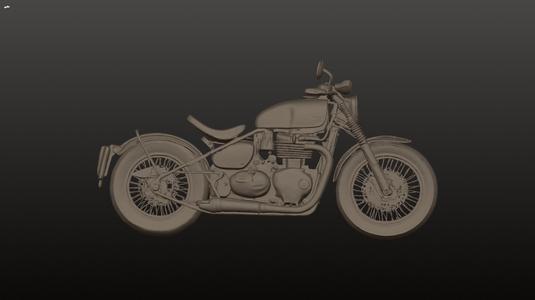 Triumph bobber