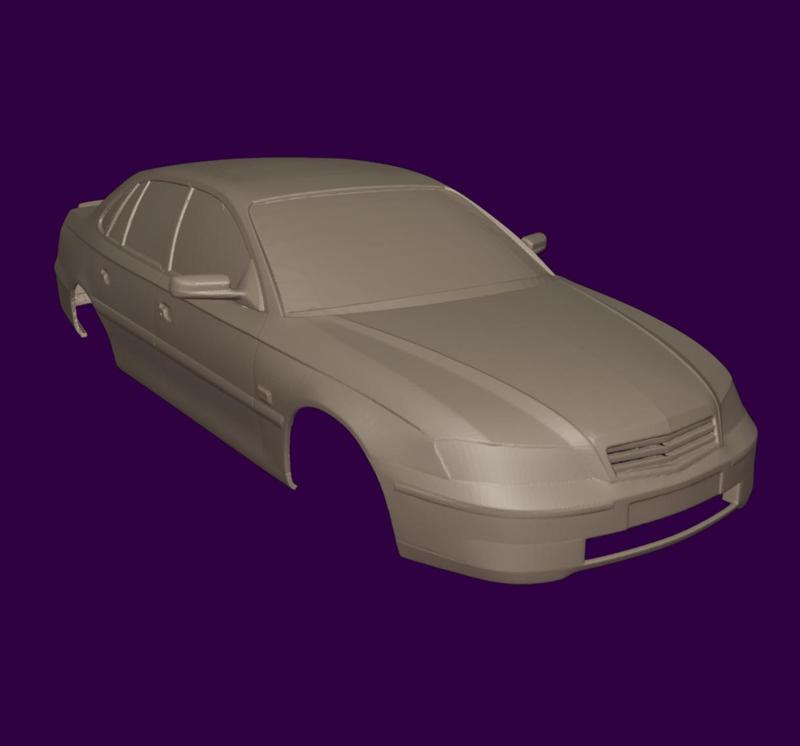 RC BODY WL CAPRICE GRANGE HOLDEN 3D STL PRINT